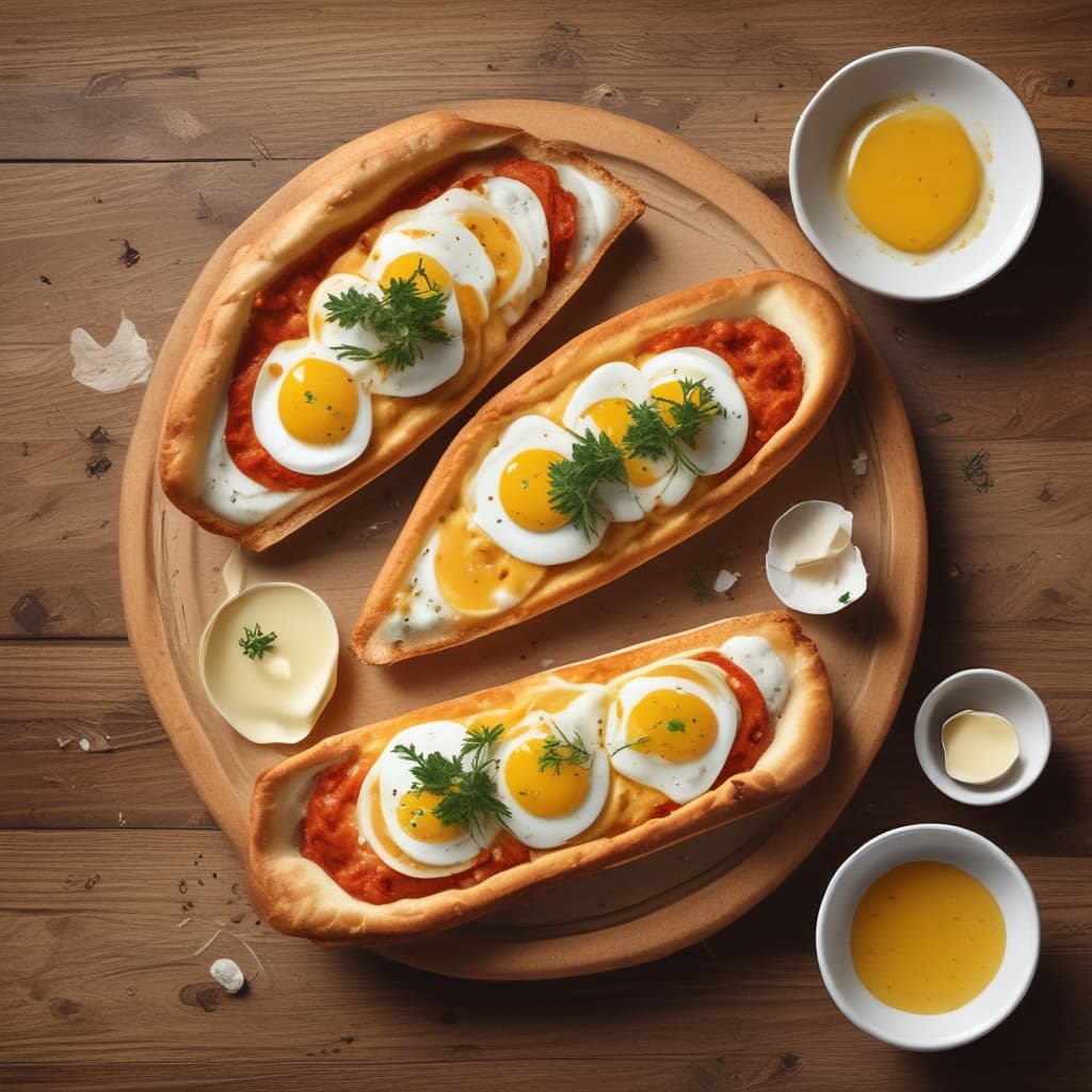 Yumurtalı Pide