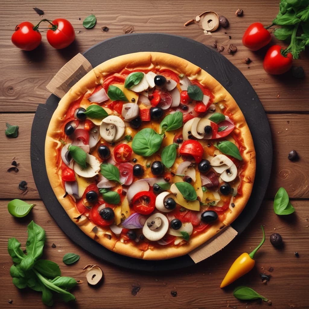 Akdeniz Pizzası