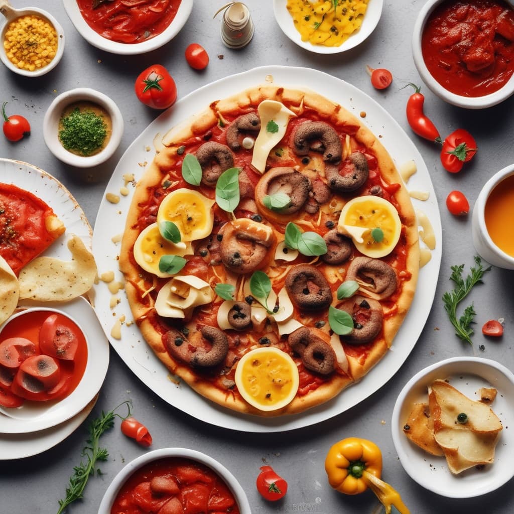 Yufkadan Pizza