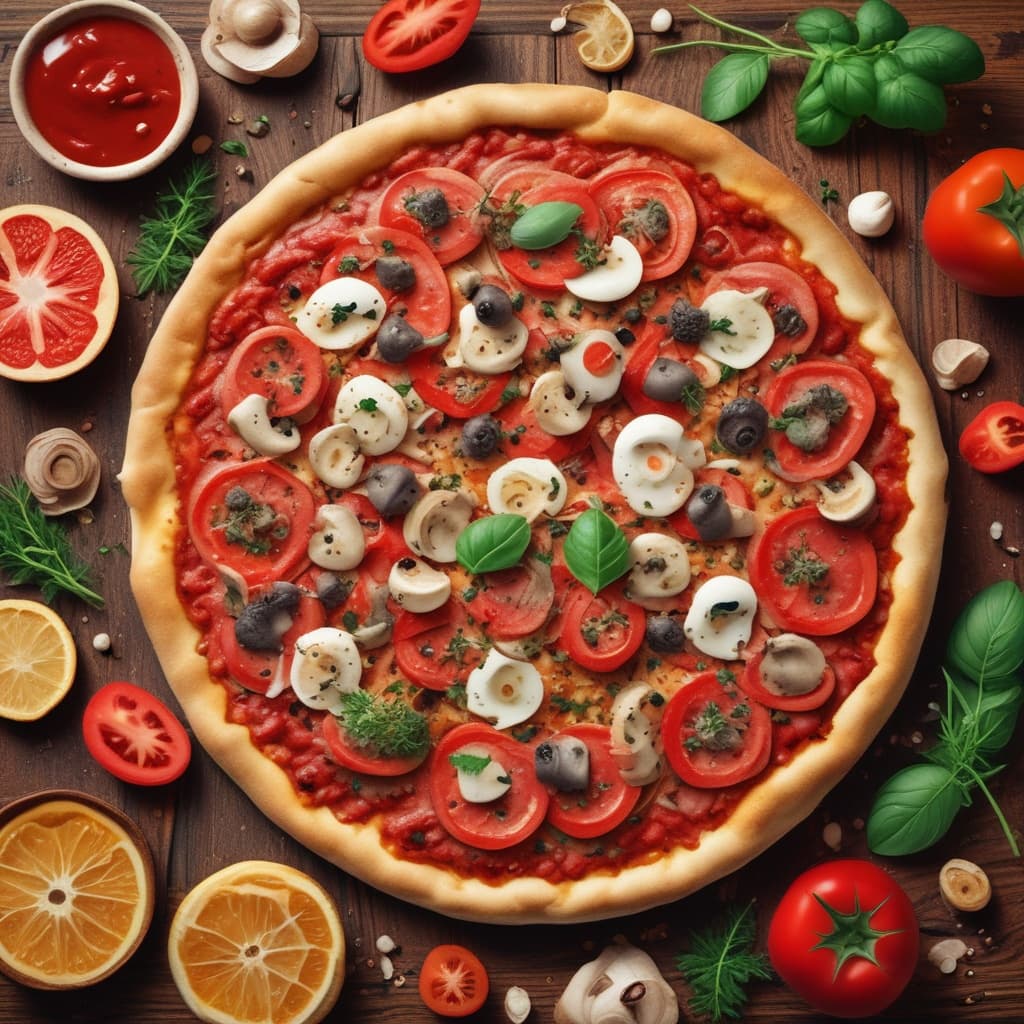 Karışık Pizza Yapımı
