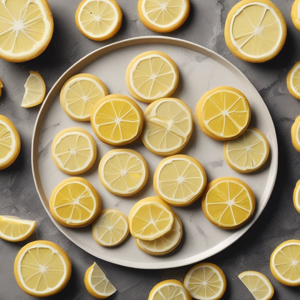 Limonlu Kolay Kurabiye