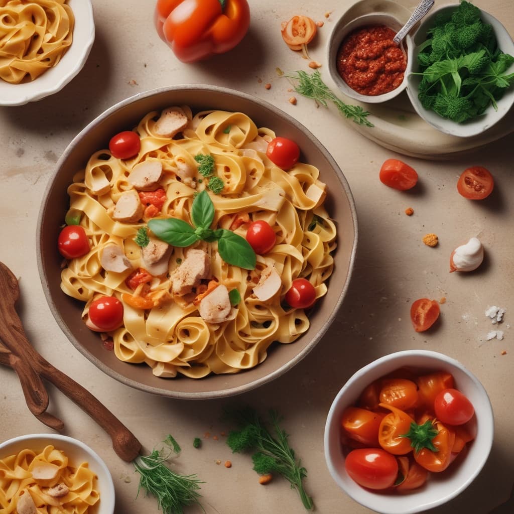 Tagliatelli Makarna