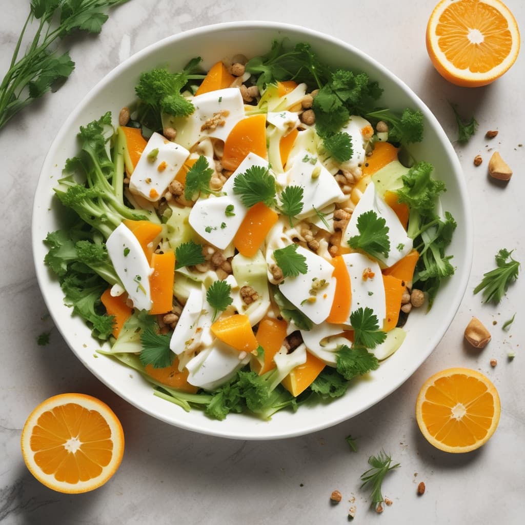 Portakallı Kereviz Salatası