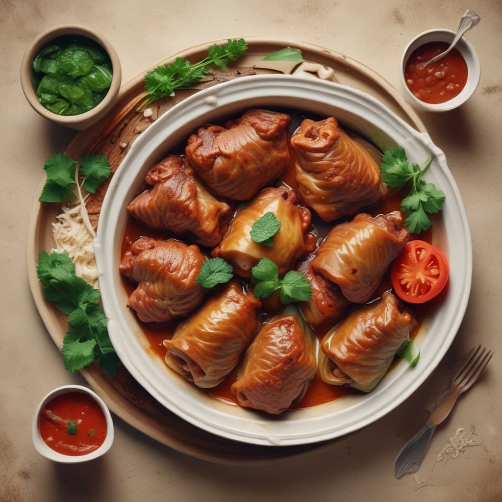 Etli Lahana Sarması