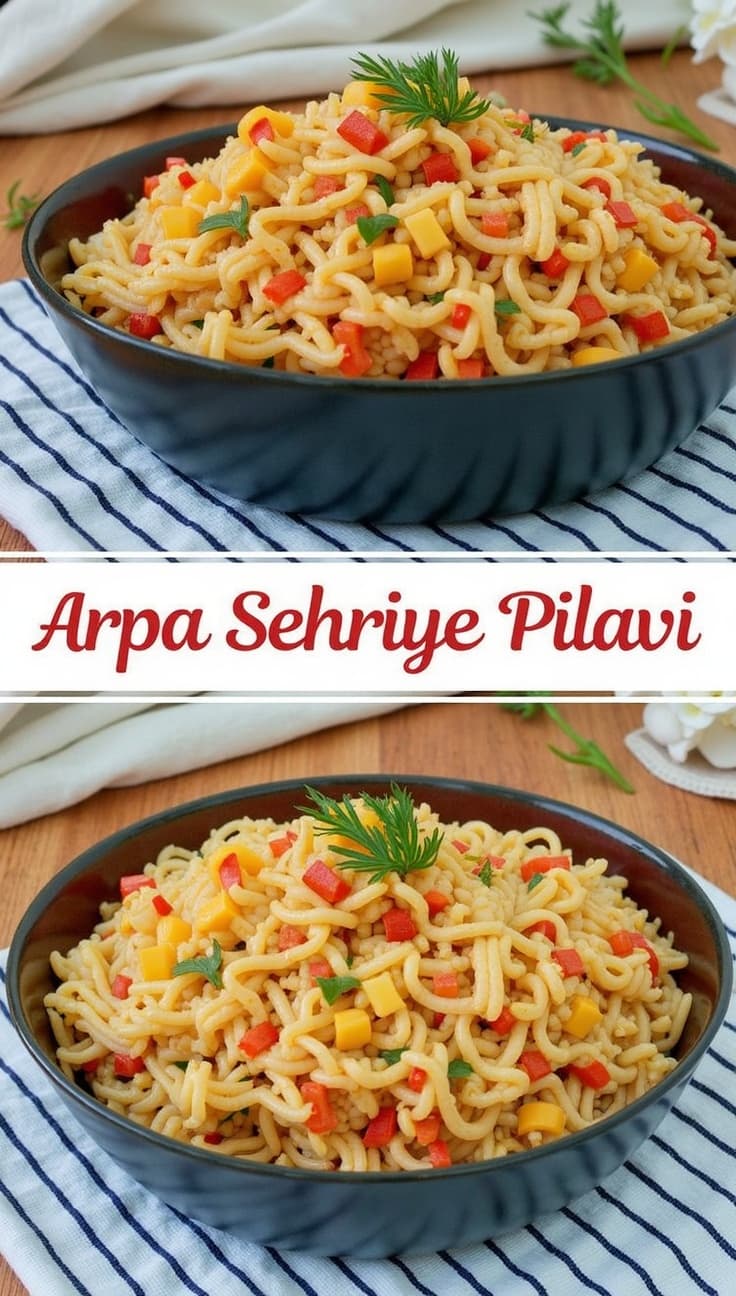 Arpa Şehriye Pilavı