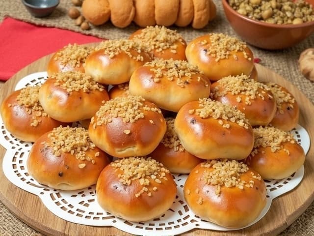Bayatlamayan Kabartma Tozlu Poğaça