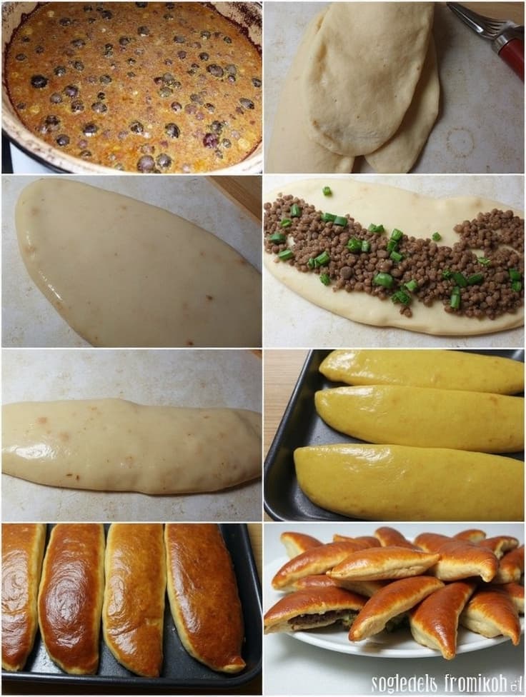 Kıymalı Kapalı Pide